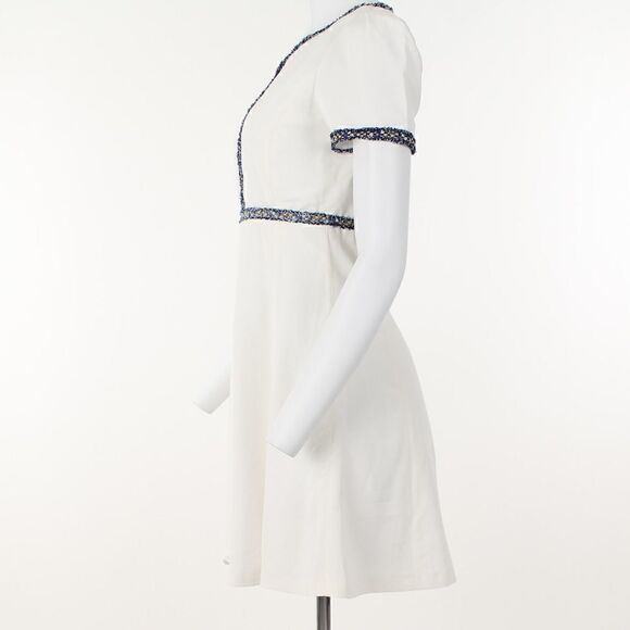 Sandro Reyan Tweed Trim Dress - Picture 3 of 5